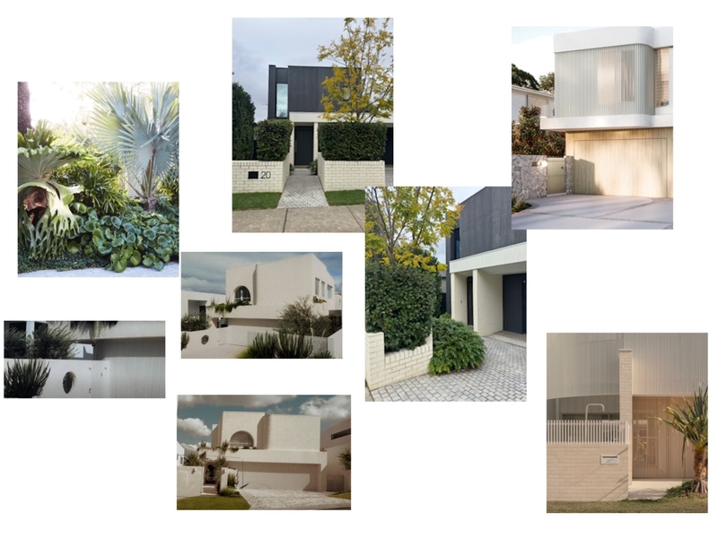 Exterior Facade Mood Board by carolsullo@hotmail.com on Style Sourcebook