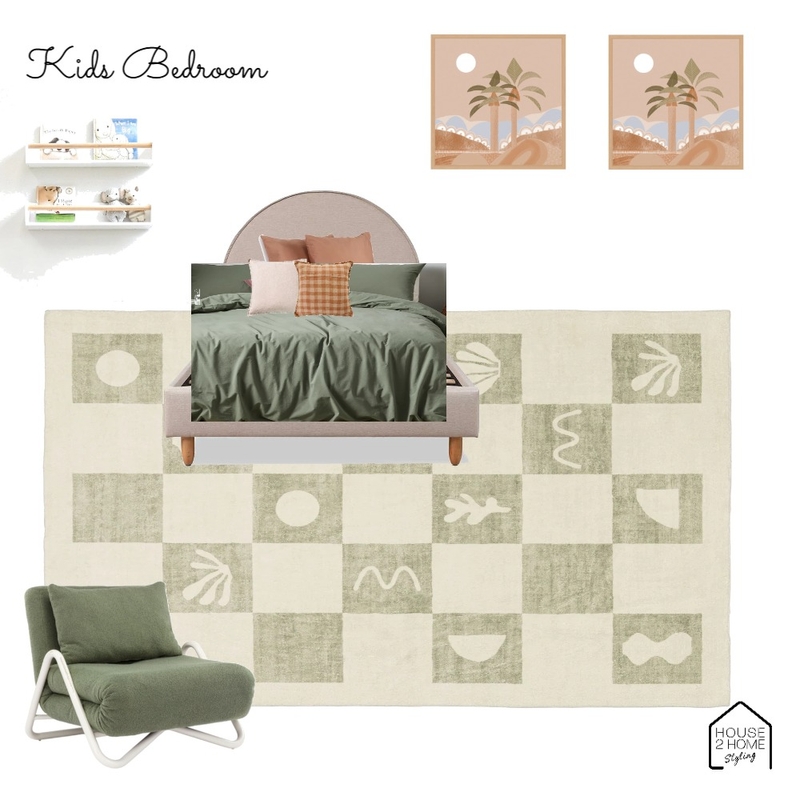 Kids Bedroom 2 - Kookaburra Mood Board by House 2 Home Styling on Style Sourcebook