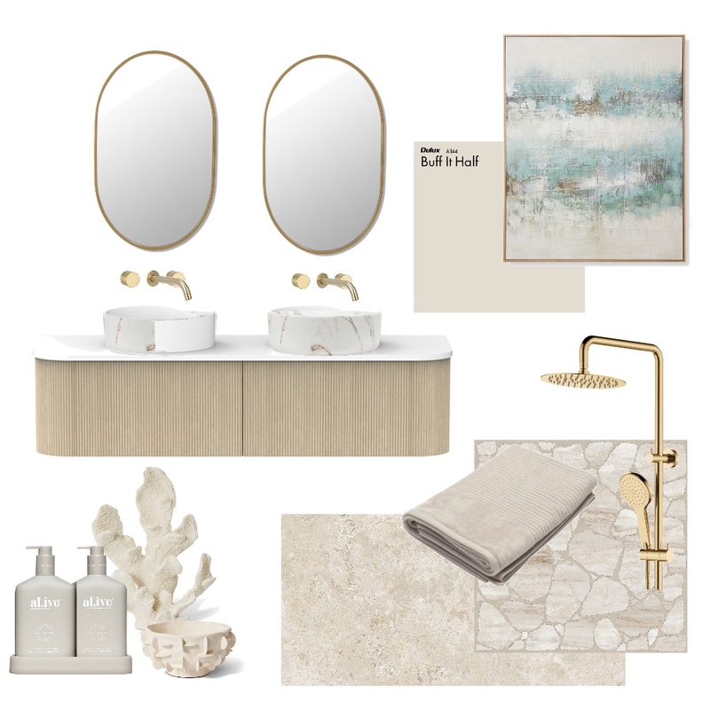 Wind and Waves – Bathroom Mood Board by Room with a View on Style Sourcebook