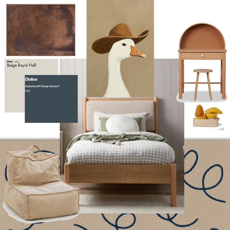 Hunter's Bedroom x3 Mood Board by beckdickson on Style Sourcebook
