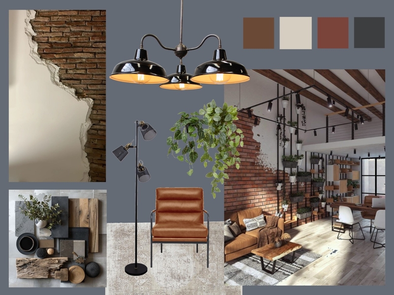 2. koncepcija grīdu birojam Mood Board by ekavose on Style Sourcebook