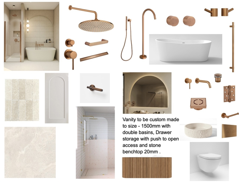 Main Bathroom Mood Board by Savannah Interior Design on Style Sourcebook