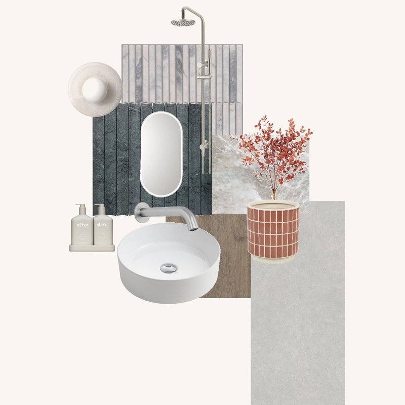 Bathroom 2 Mood Board by billie@billoukainteriors.com.au on Style Sourcebook
