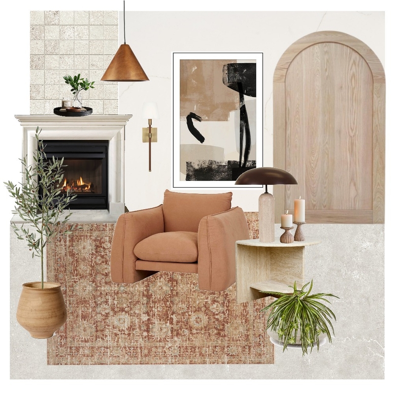 Heritage 03 Brick Mood Board by Rug Culture on Style Sourcebook