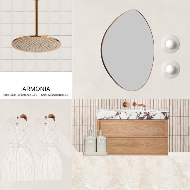 Merimbula Bathroom - Square Mosaics Mood Board by tessh on Style Sourcebook