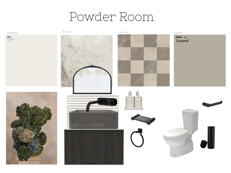 Powder Room Mood Board by soriyacharlie on Style Sourcebook