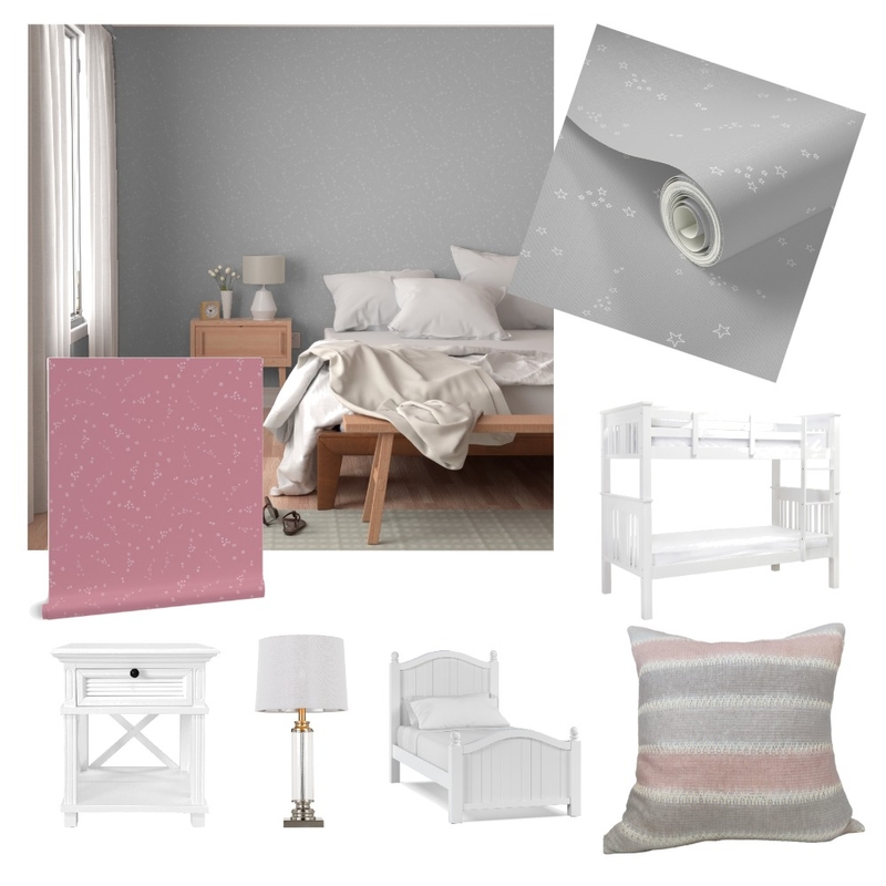 Constellations of the Zodiac in Grey & Pink Mood Board by aitchjaydesigns on Style Sourcebook