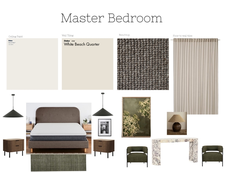 Master Bedroom Mood Board by soriyacharlie on Style Sourcebook