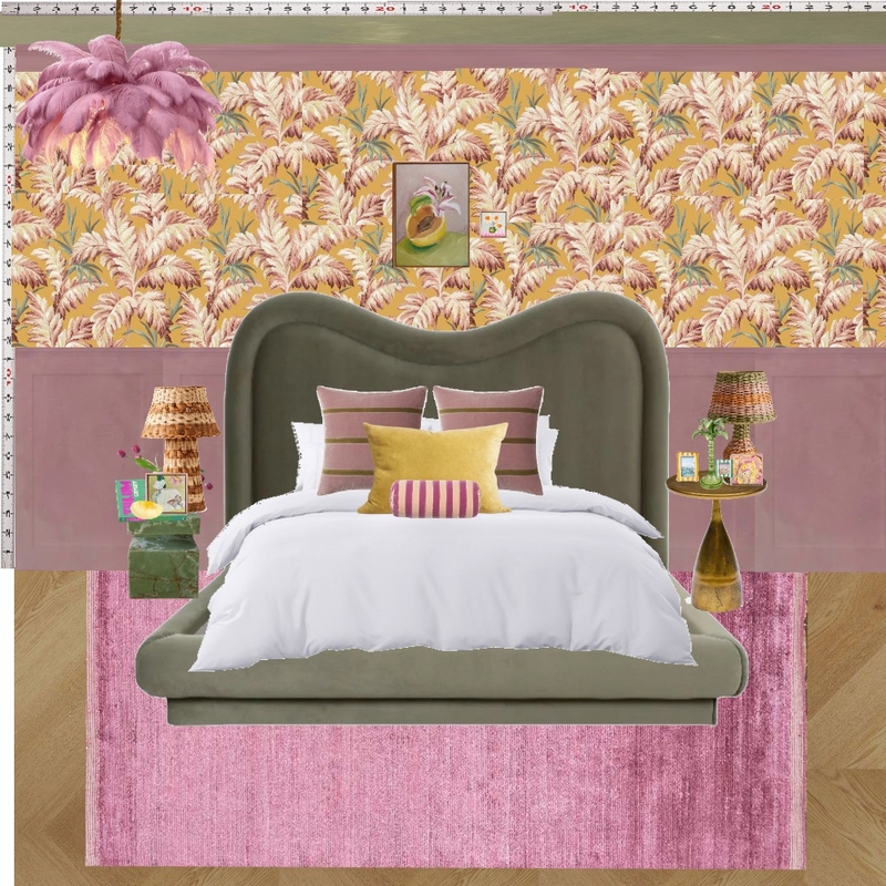 Old Hollywood Bedroom Wall Mood Board by dl2407 on Style Sourcebook