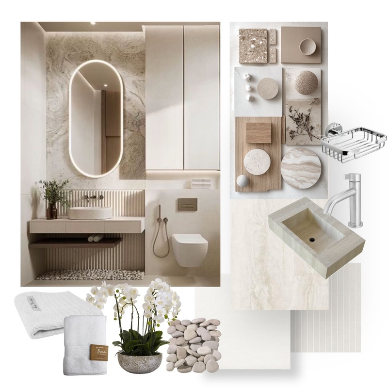 Bathroom 2 Mood Board option 1 Mood Board by ZaEzz on Style Sourcebook