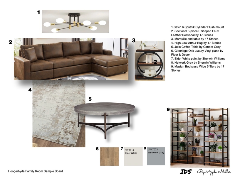 Hoogerhyde Sample Board Mood Board by Idesignstyle on Style Sourcebook