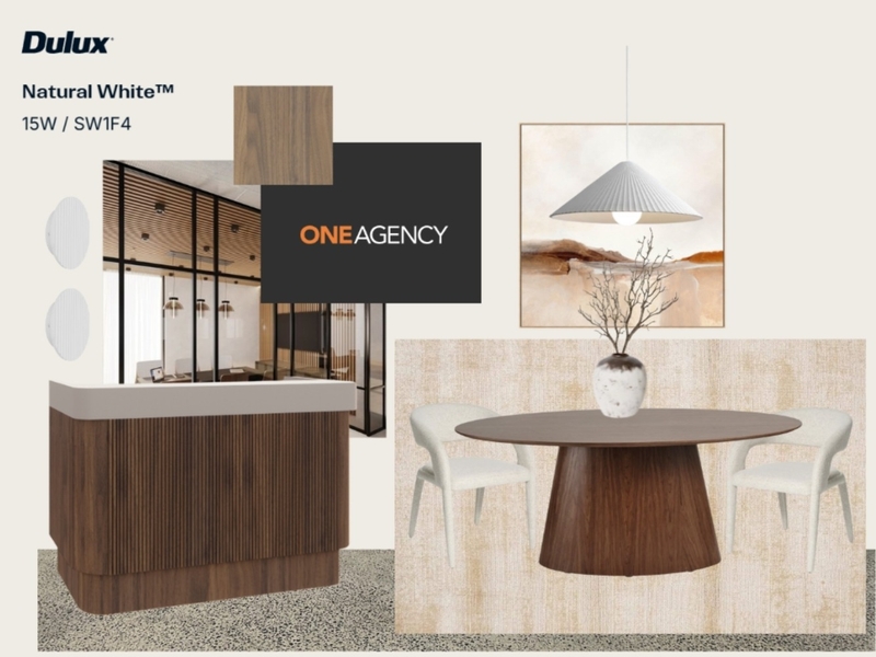 One Agency Mood Board by Merce Walsh Interiors on Style Sourcebook