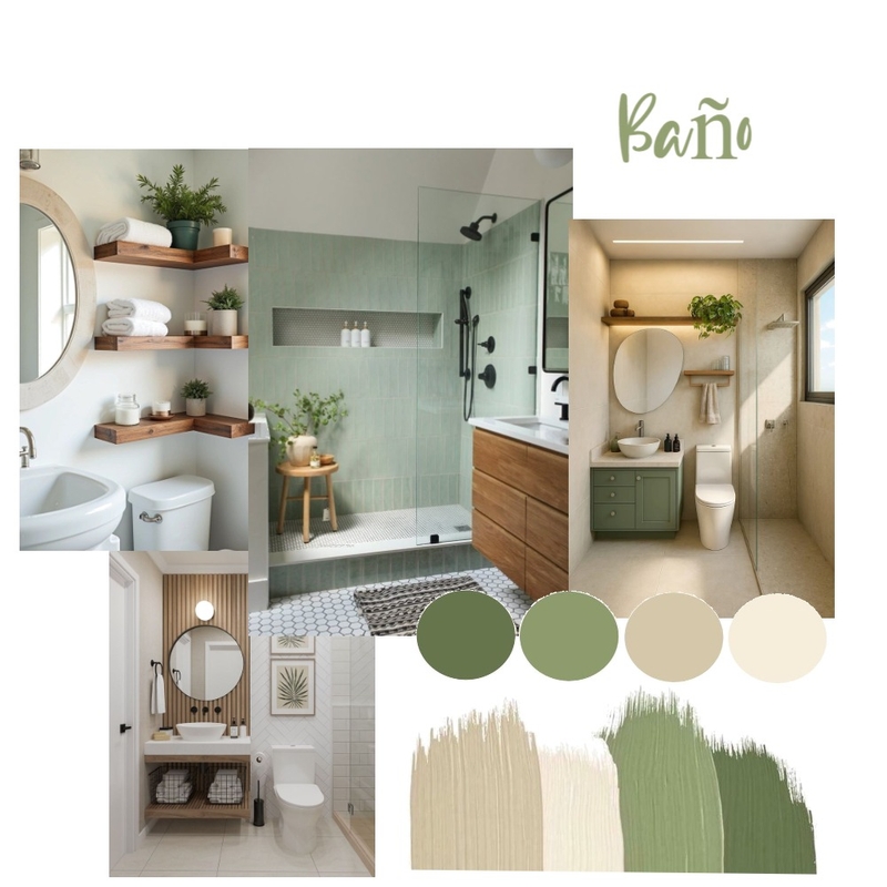 baño Mood Board by CECYS on Style Sourcebook