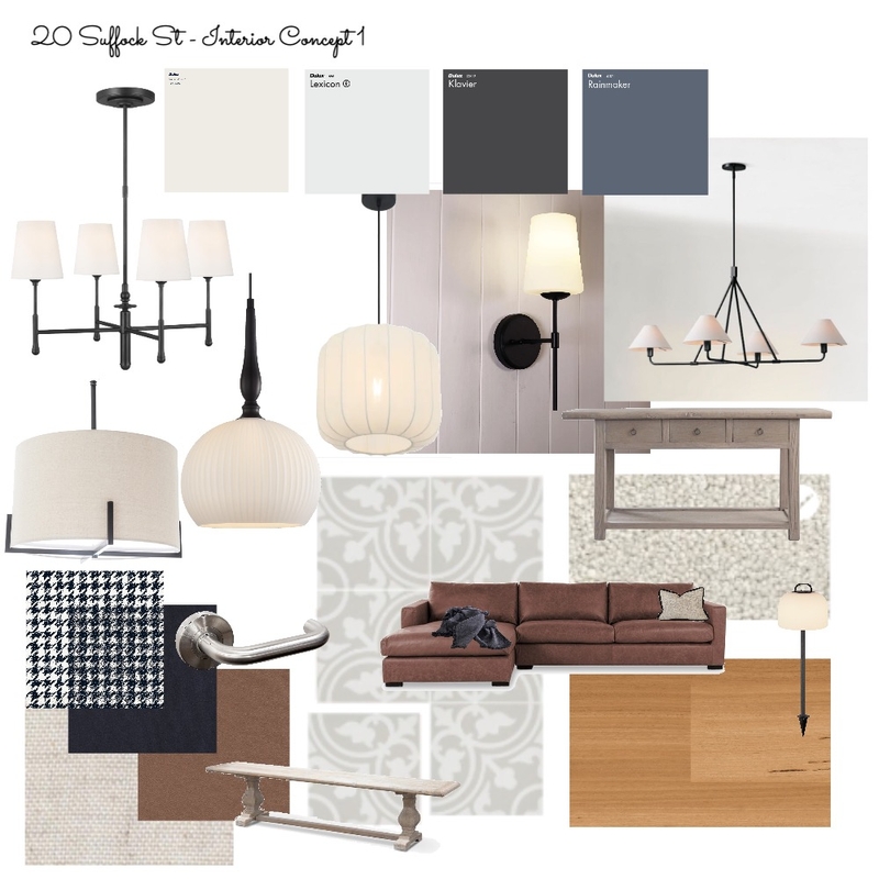 20 Suffock  - Interior Colour Concept Mood Board by Spruce Property Co on Style Sourcebook