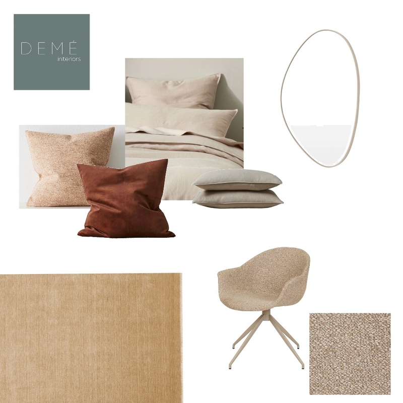 Natalie's Bedroom Mood Board by Demé Interiors on Style Sourcebook