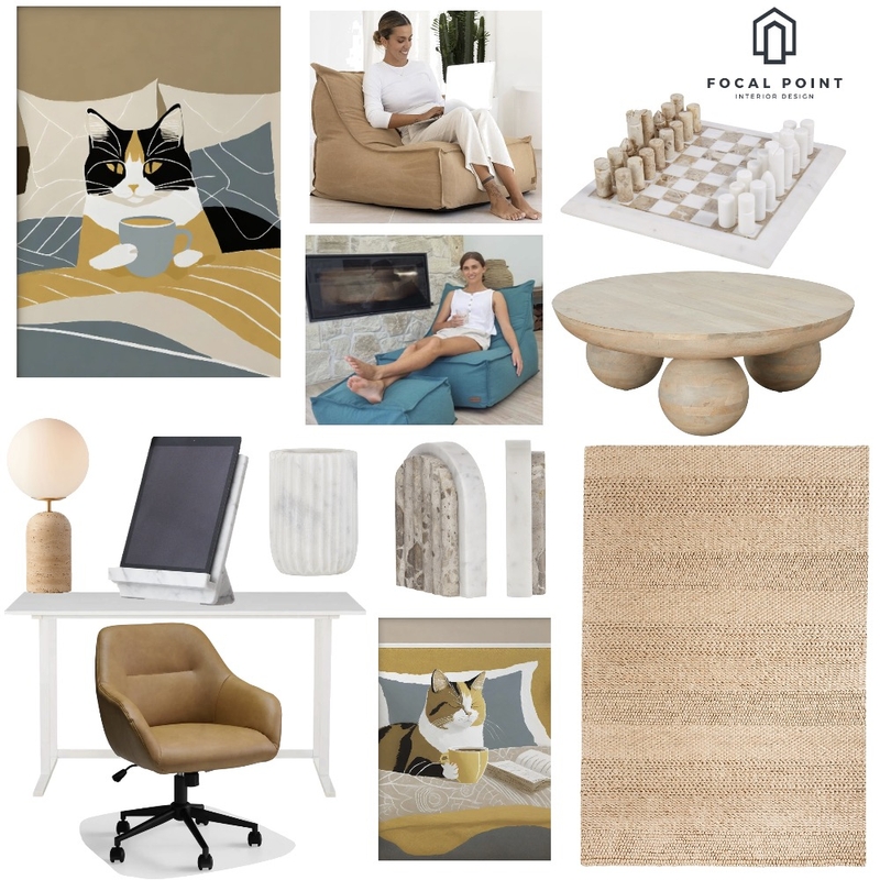 Kid's Retreat/ Kid's Study- Palmview Mood Board by Focal Point Interior on Style Sourcebook