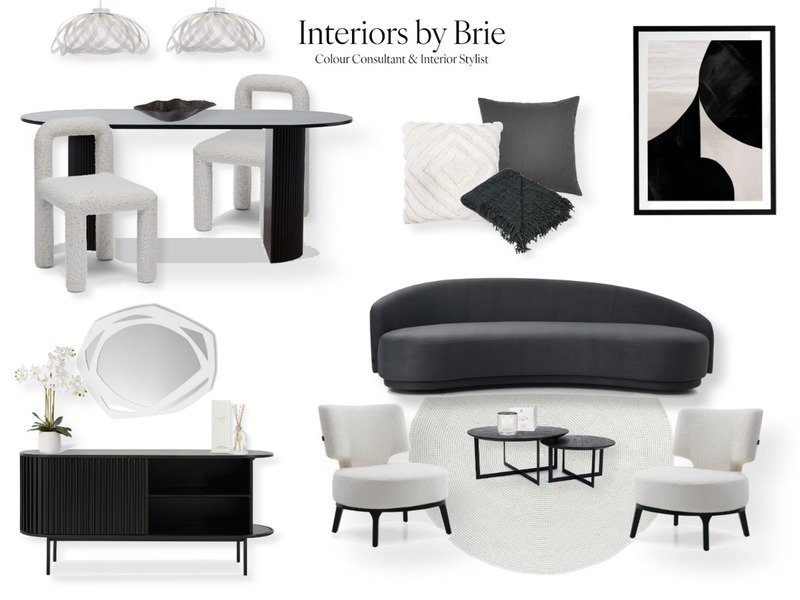 Chic Interior Mood Board by Interiors by Brie on Style Sourcebook
