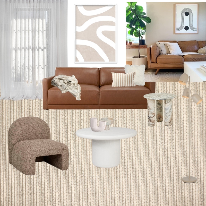 Modern Living Room Mood Board by Charlemont Style Studio on Style Sourcebook