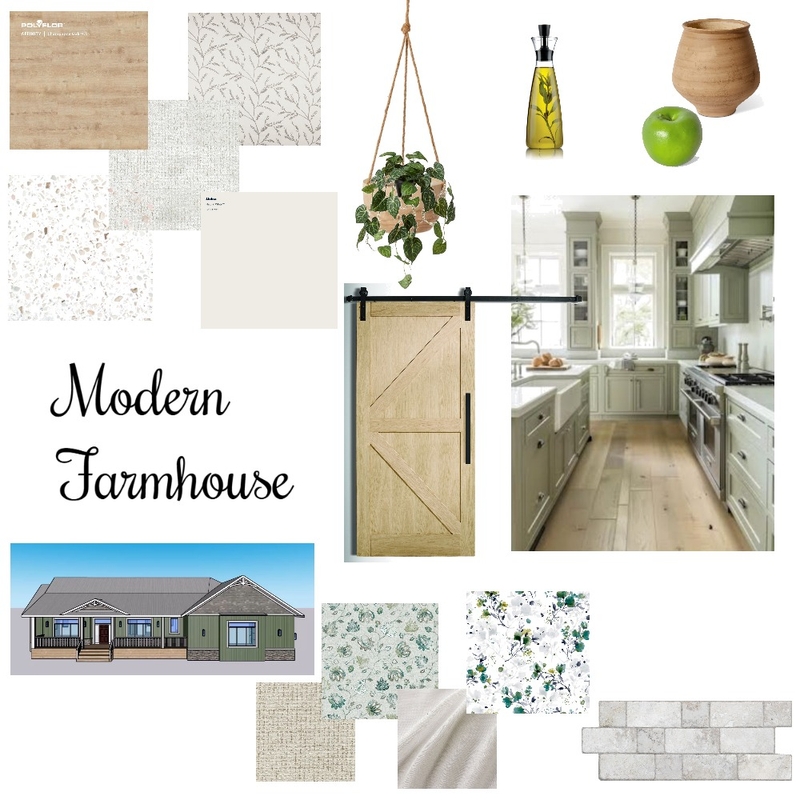 Modern Farmhouse Mood Board by JCDesigns on Style Sourcebook