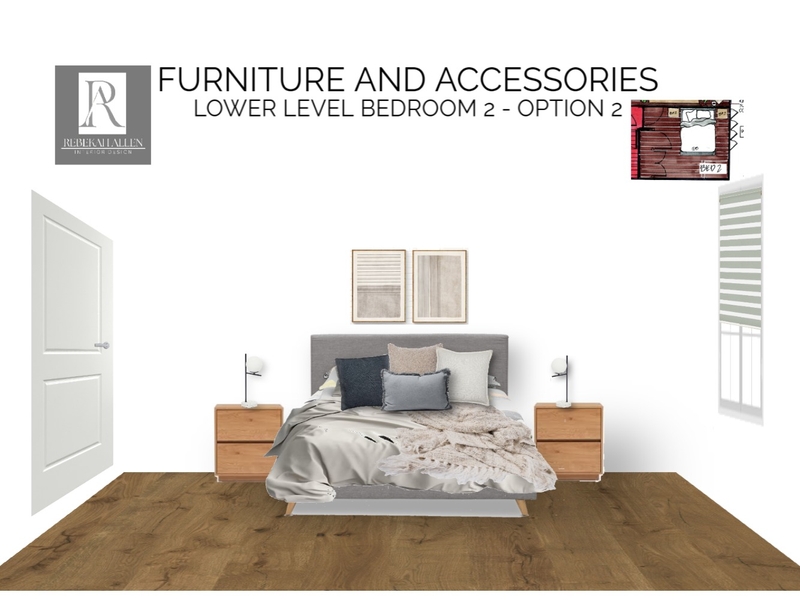 LOWER LEVEL BEDROOM 2 - OPTION 2 Mood Board by Rebekah A on Style Sourcebook