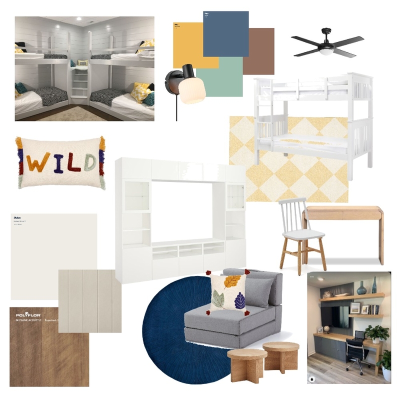 Hidden Ridge Kids Room Mood Board by ChesaMarieDesigns on Style Sourcebook