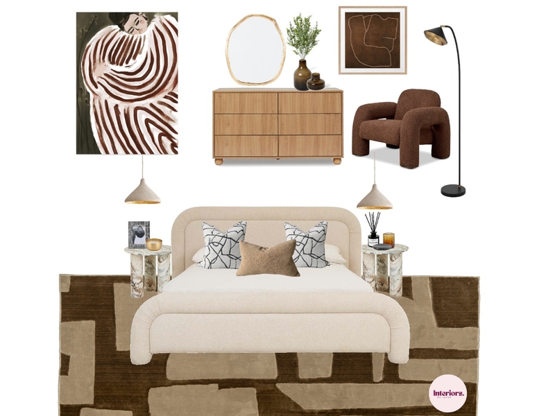 Modern Bedroom V2 Mood Board by interiorsbyleesh@gmail.com on Style Sourcebook