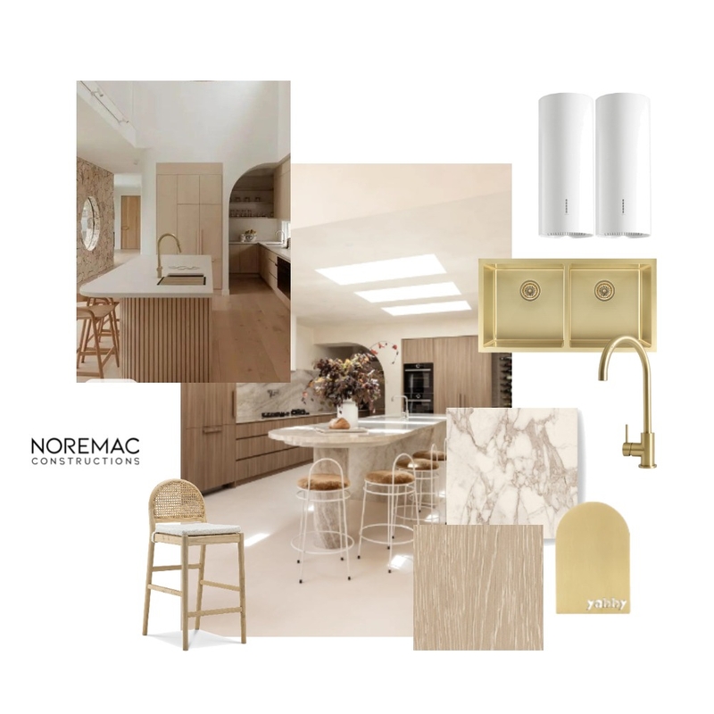 Palm Cali Kitchen Mood Board by Noremac Constructions on Style Sourcebook