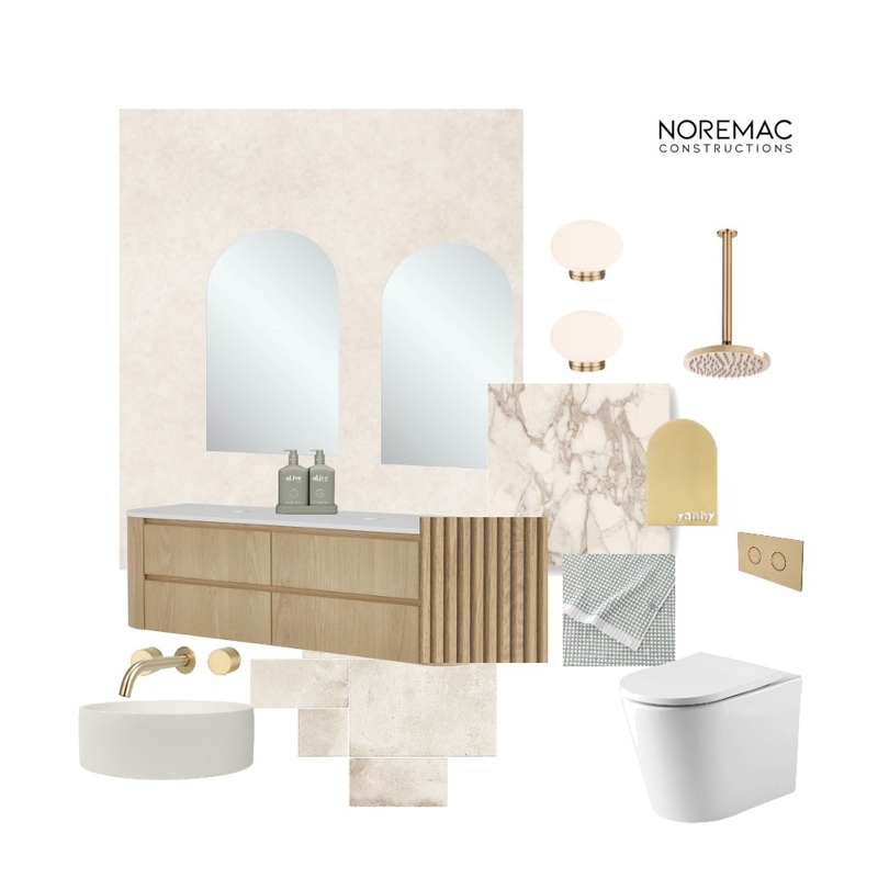 Bathroom Mood Board by Noremac Constructions on Style Sourcebook