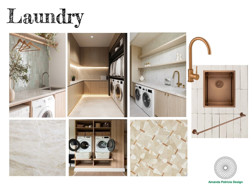 Laundry Mood Board by Aponedesign@gmail.com on Style Sourcebook