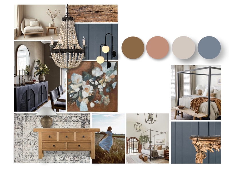Transitional  design style moldboard Mood Board by NoaJoubert on Style Sourcebook