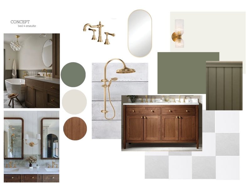 Bed 4 ensuite concept board Mood Board by The Designers Project on Style Sourcebook