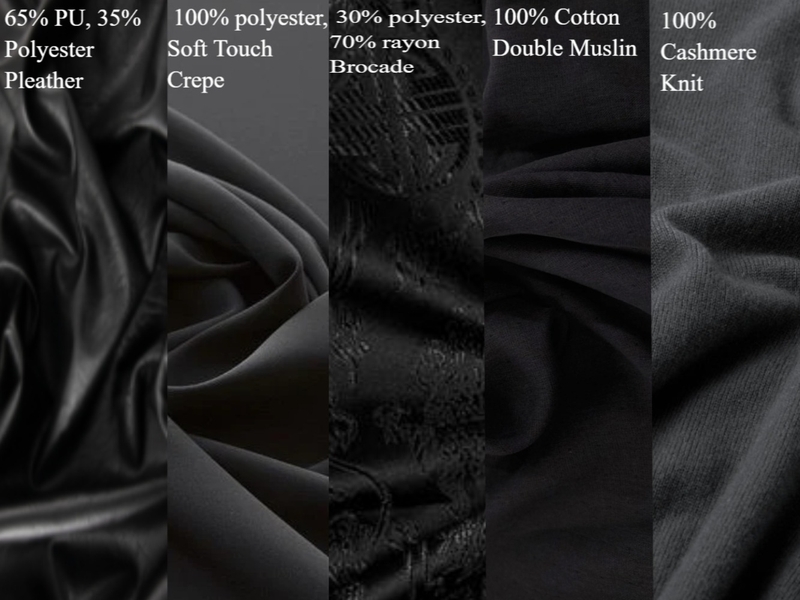 black fabrics Mood Board by peppa06@gmail.com on Style Sourcebook