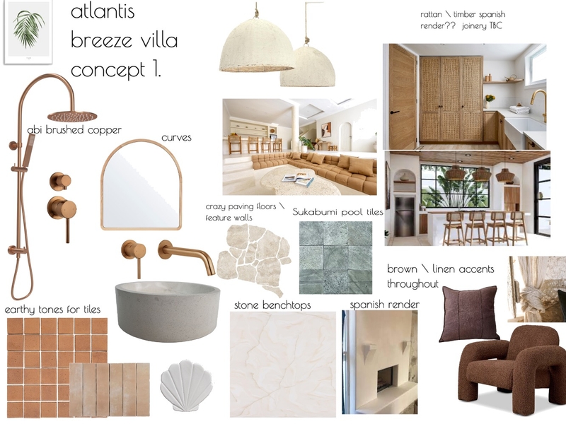 ATLANTIS BREEZE V2 Mood Board by bay design co. on Style Sourcebook