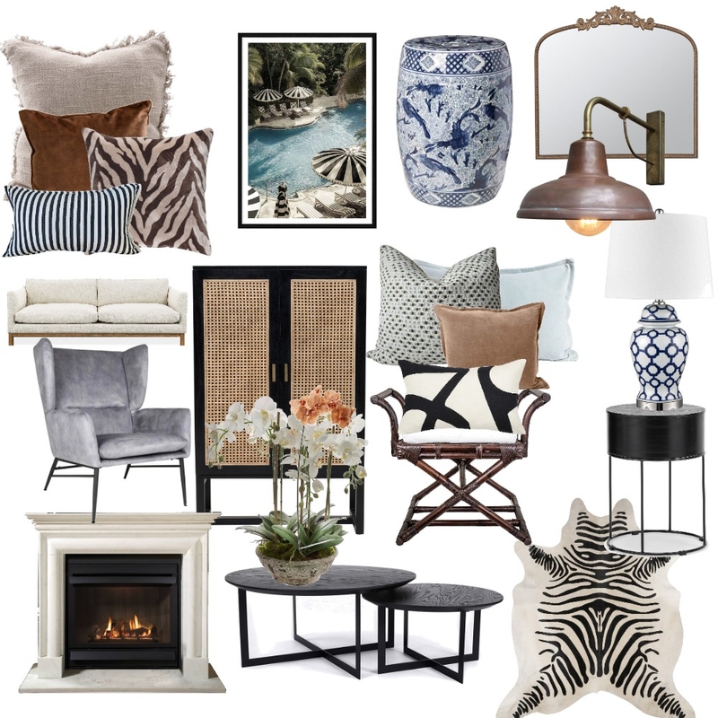 Modern Hamptons Living Mood Board by sandyjordan8@gmail.com on Style Sourcebook