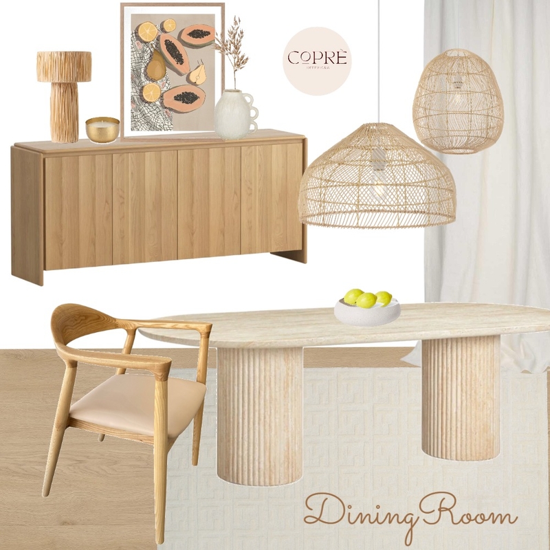 Cooper Dining room Mood Board by COPRÈ INTERIORS on Style Sourcebook