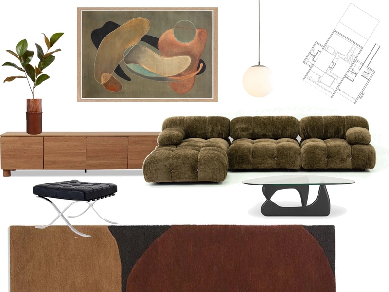 mid century to contemporary Mood Board by ntocikova@gmail.com on Style Sourcebook
