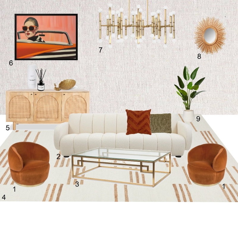 Art Deco Livingroom Mood Board by RenaYonamine on Style Sourcebook