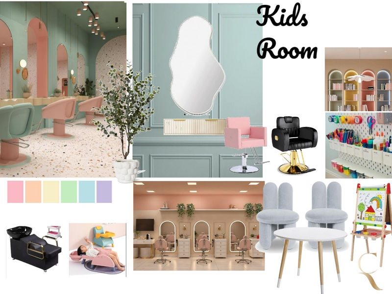 kids section salon Mood Board by dimakatso on Style Sourcebook