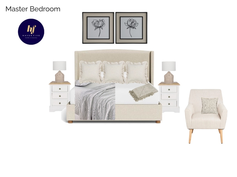 Master Bedroom Hamptons air bnb Mood Board by MIKI INTERIOR DESIGN on Style Sourcebook