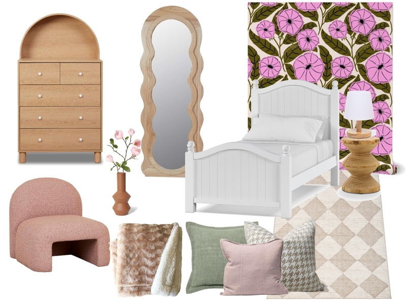 Dipladenia Dreams Wallpaper Mood Board by erinmariadesigns on Style Sourcebook