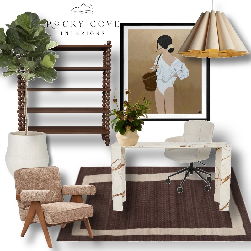 Sleek office Mood Board by Rocky Cove Interiors on Style Sourcebook