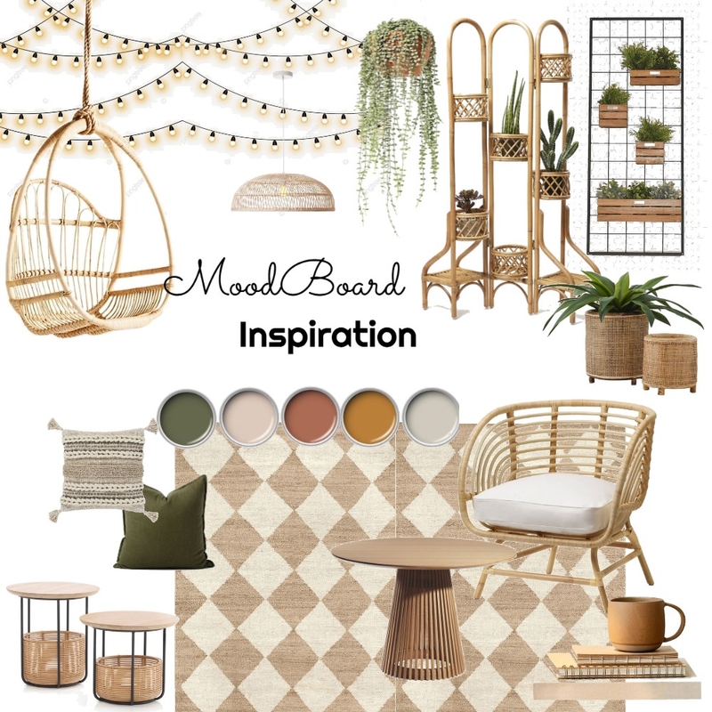 Boho style Mood Board by Sanjanareddy on Style Sourcebook