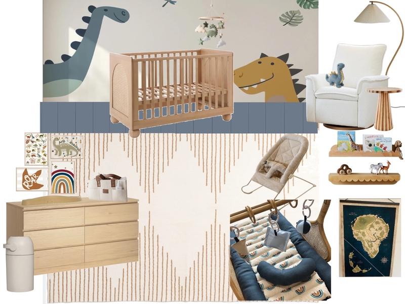 Boy Nursery Mood Board by valentinang on Style Sourcebook
