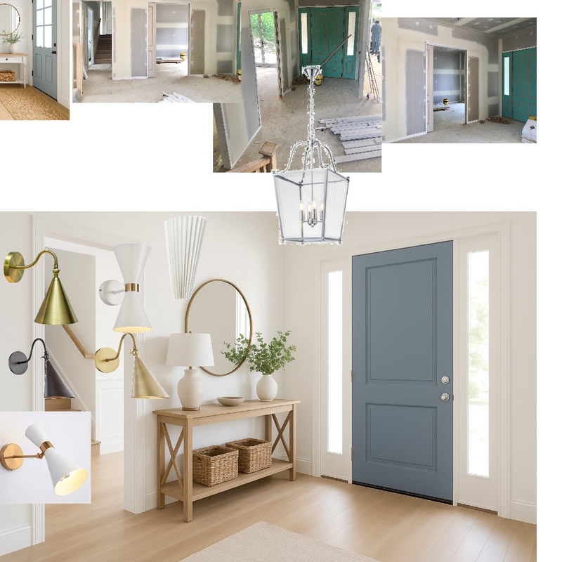 Entryway wall-light ideas Mood Board by SongbirdHouse on Style Sourcebook