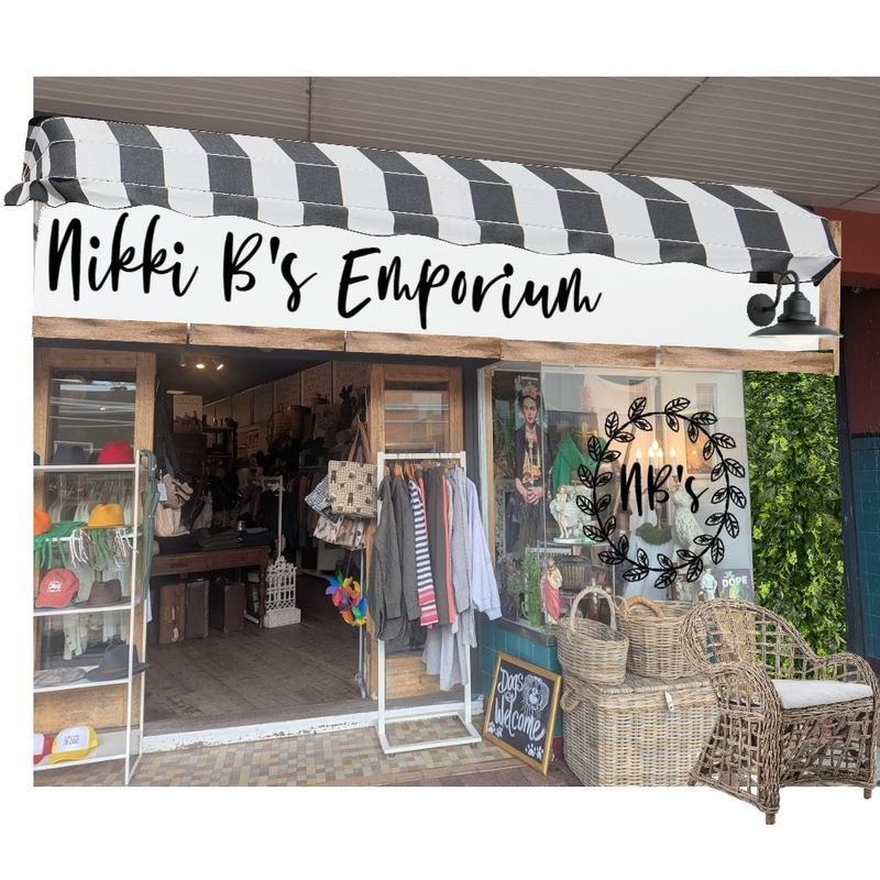 Nikki B's Emporium Mood Board by Jem Crestani Interior and Colour Consulting on Style Sourcebook