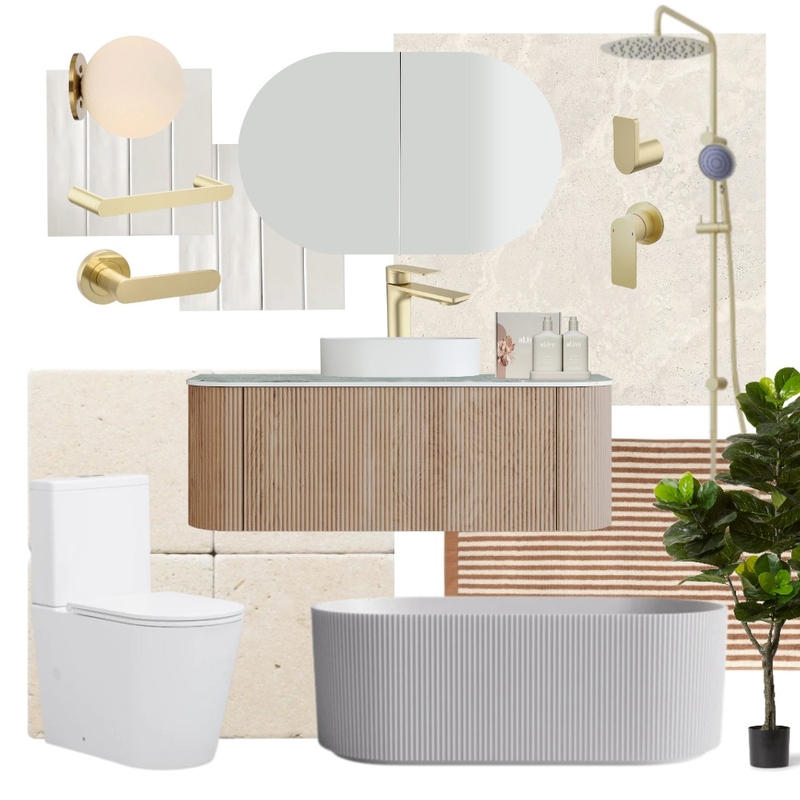 Caroma Urbane II - Brushed Bass Mood Board by The Blue Space on Style Sourcebook
