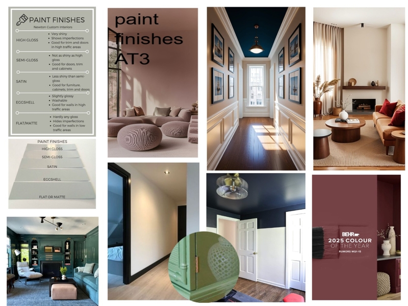 paint finishes AT3 Mood Board by DMQuinn on Style Sourcebook