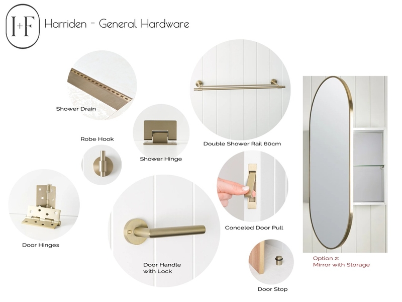 Harriden - hardware Mood Board by Ivy + Finch Design on Style Sourcebook