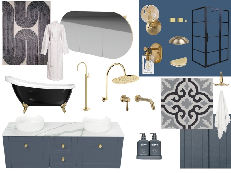BLUE Mood Board by Cizzle on Style Sourcebook