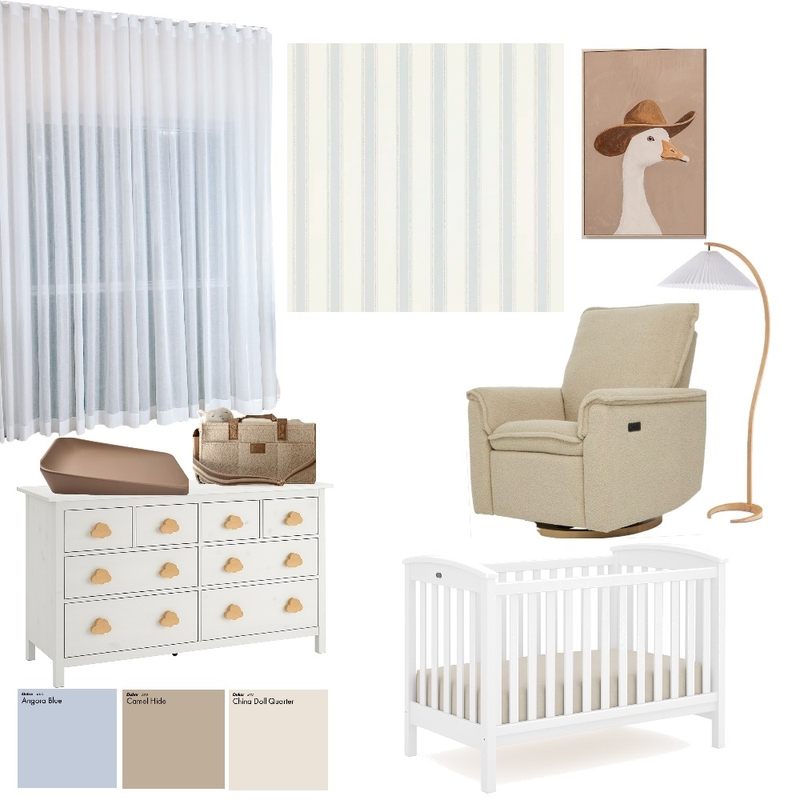 Nursery final Mood Board by rileyn on Style Sourcebook